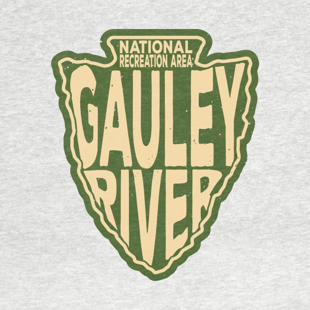 Gauley River National Recreation Area name arrowhead by nylebuss